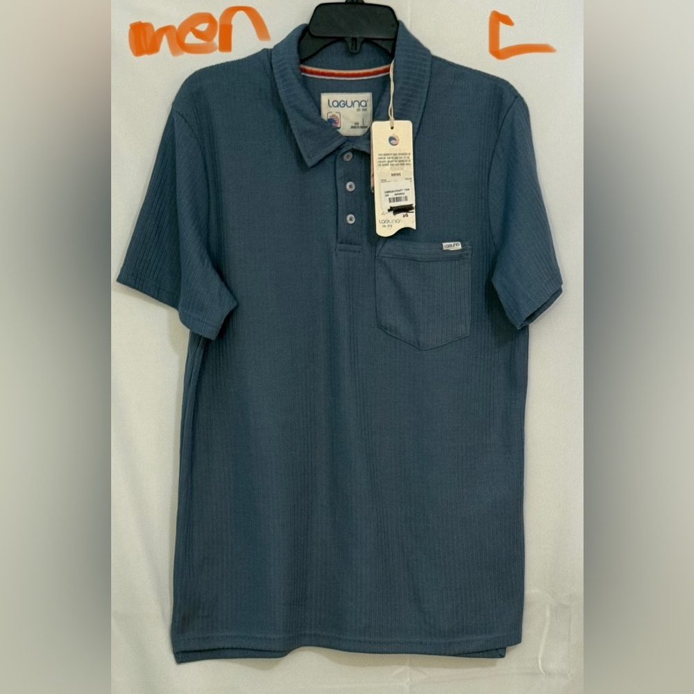 Laguna B Classic Polo Shirt in Navy